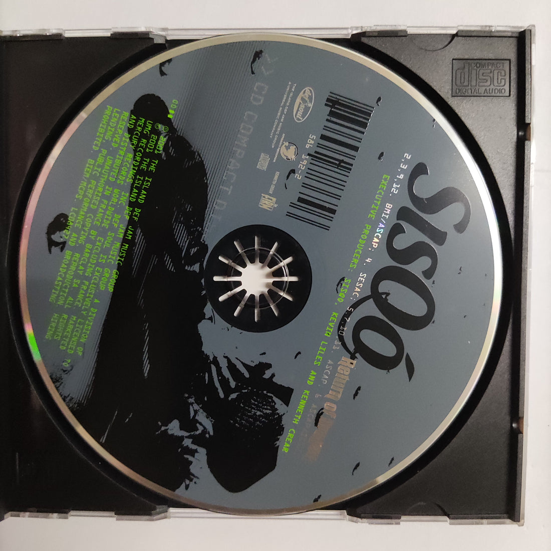 ซีดี Sisqo - Return Of Dragon CD VG+