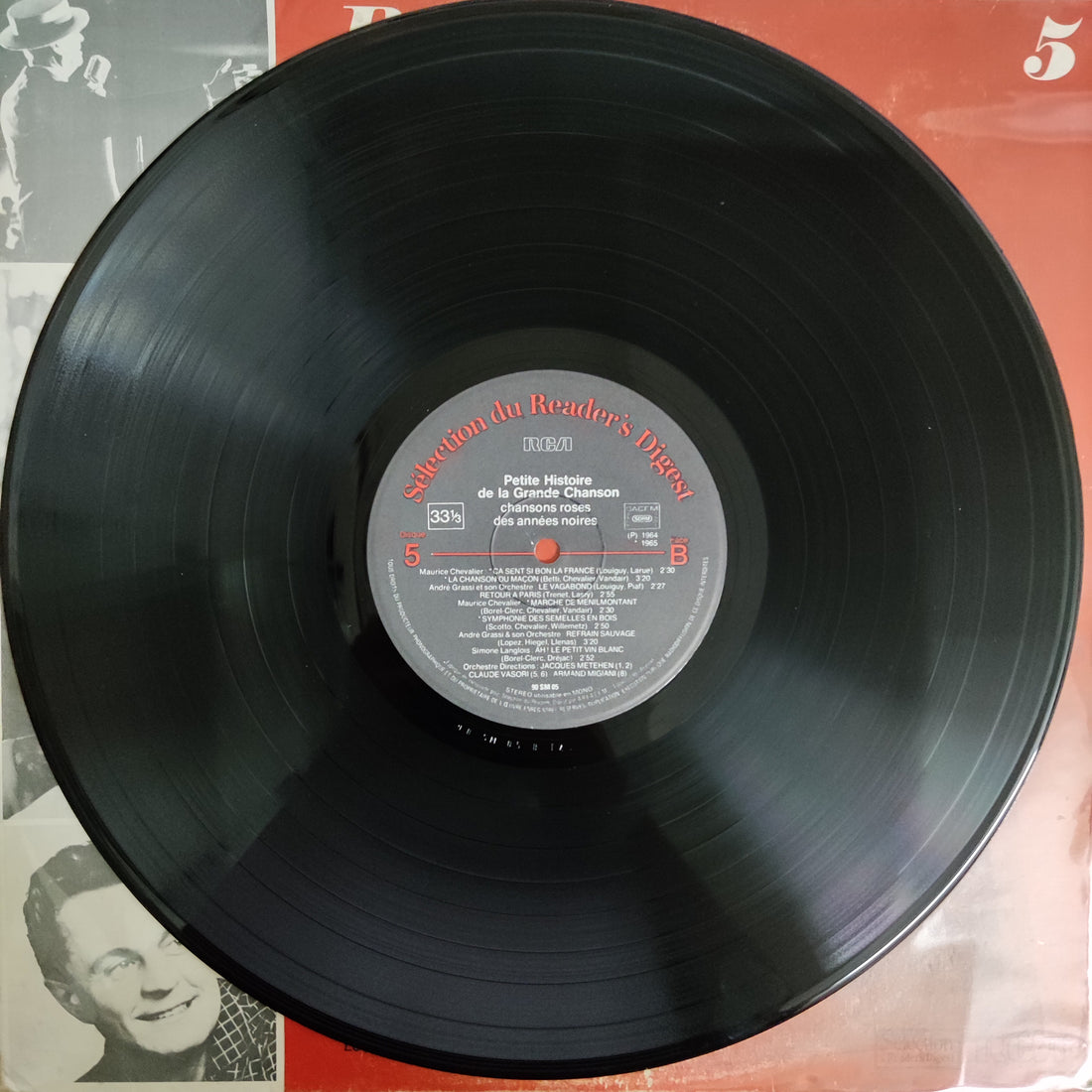 แผ่นเสียง Various - Petite Histoire De La Grande Chanson 5 Vinyl VG+