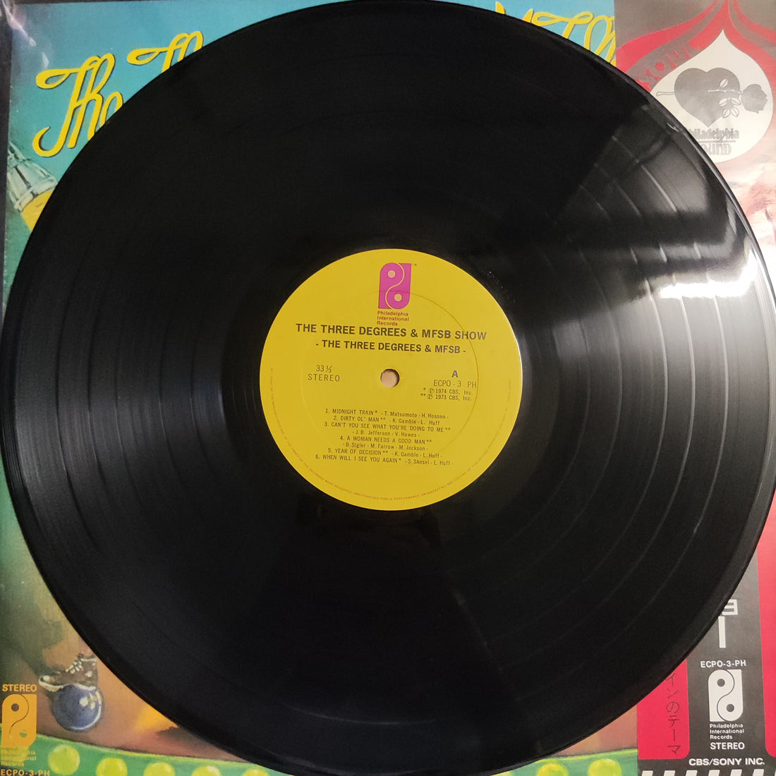 แผ่นเสียง The Three Degrees & MFSB - The Three Degrees & MFSB Show Vinyl VG+
