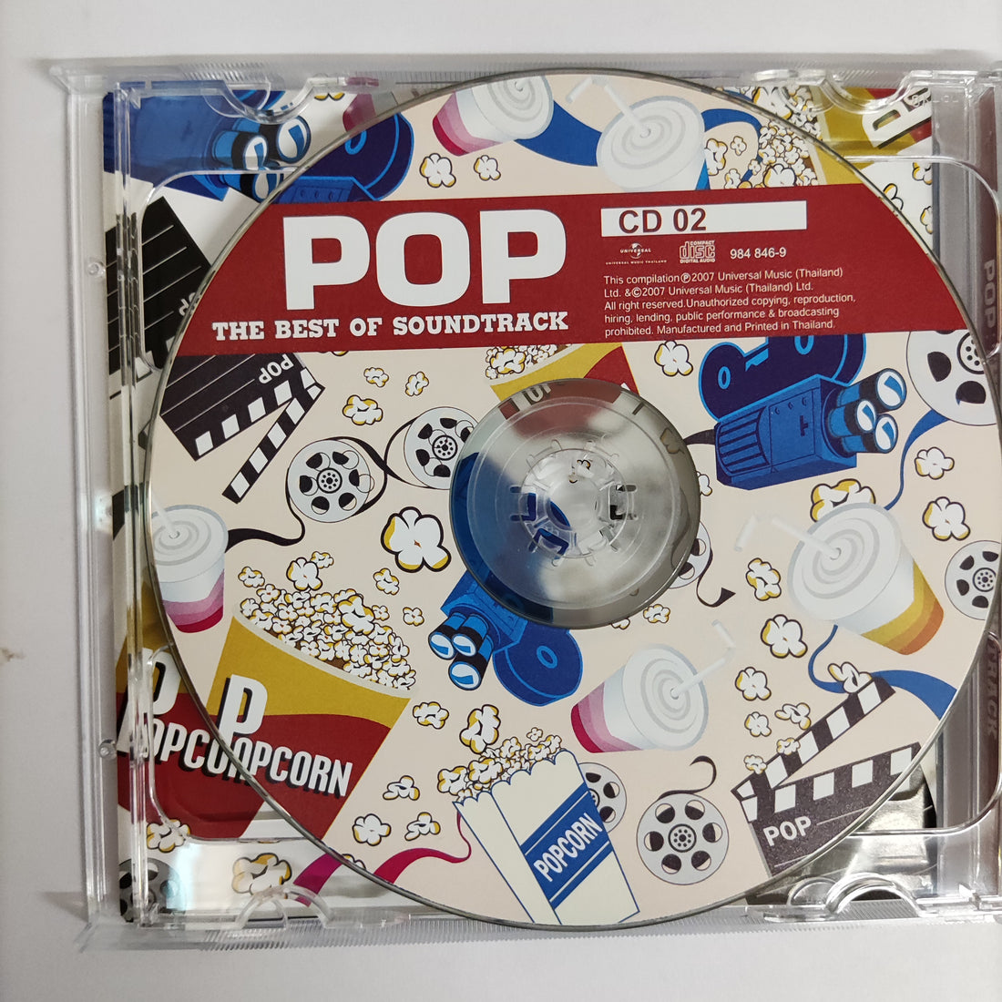 ซีดี Various - Pop The Best Of Soundtrack CD NM 2CDs
