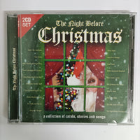ซีดี Various - The Night Before Christmas A Collection Carols Stories And Song CD VG+ 2CDs