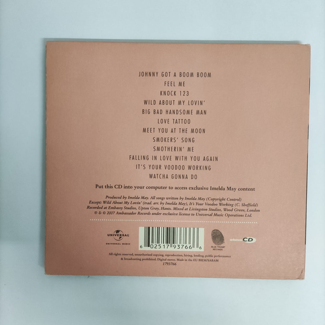 ซีดี Imelda May - Love tattoo CD VG+