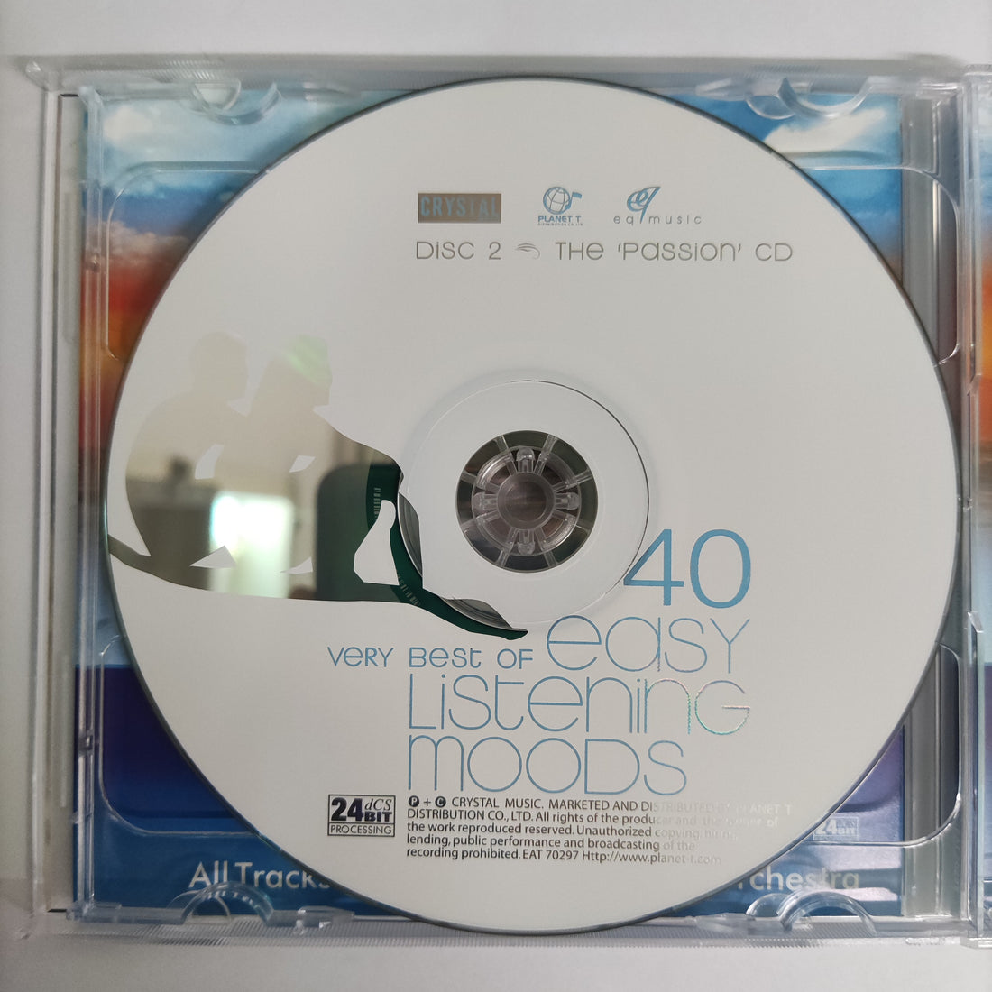 ซีดี Various - 40 Very Best Of Listening Moods CD NM 2CDs