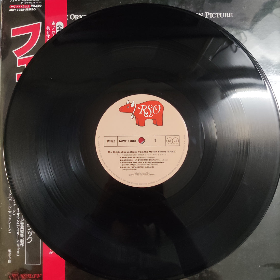 แผ่นเสียง Various - Fame The Original Soundtrack From The Motion Picture Vinyl VG+