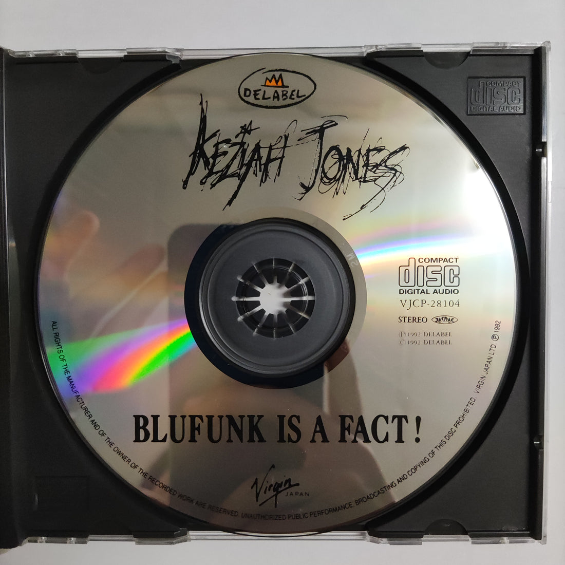 ซีดี Keziah Jones - Blufunk Is A Fact ! CD VG+