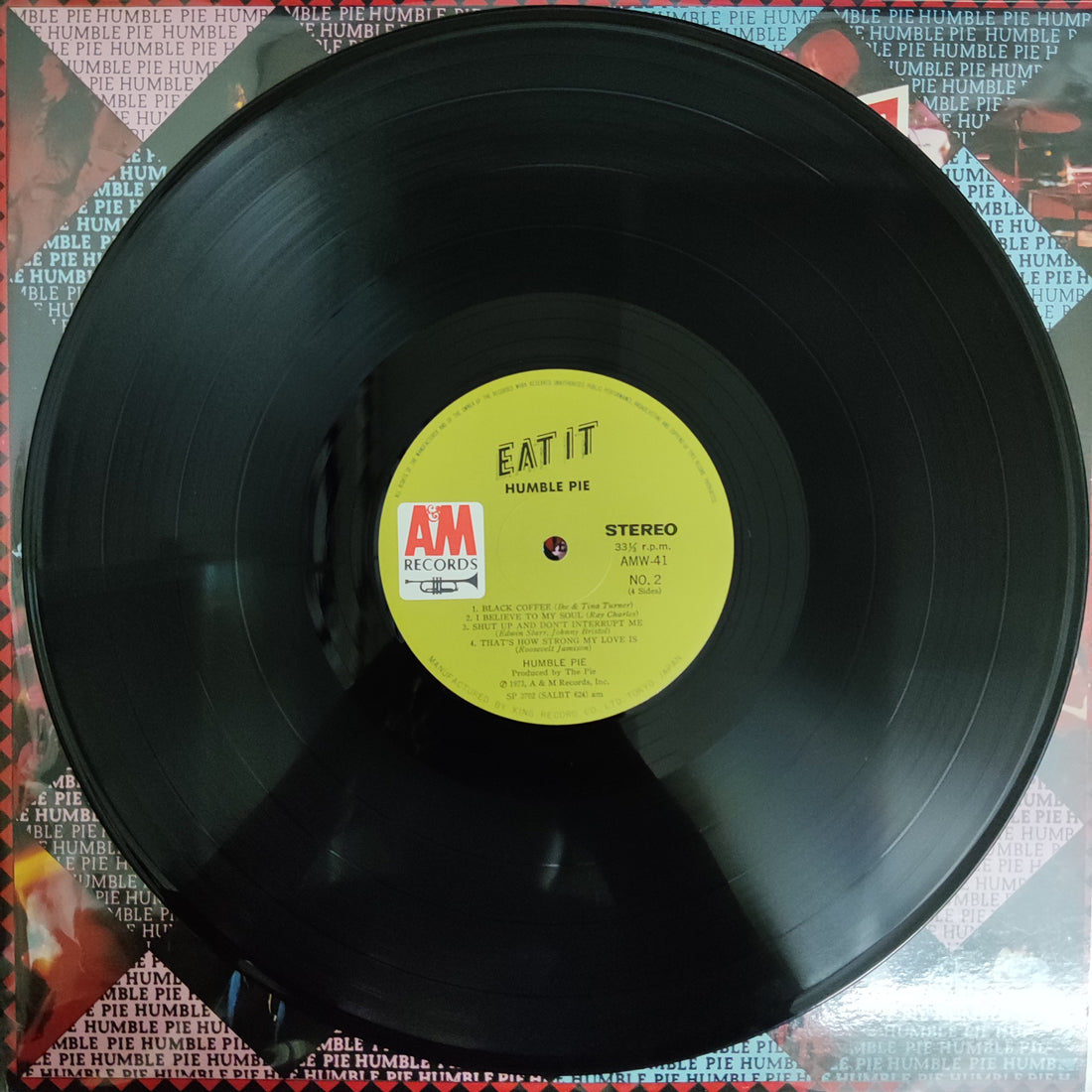 แผ่นเสียง Humble Pie - Eatit Vinyl VG+ 2LPs