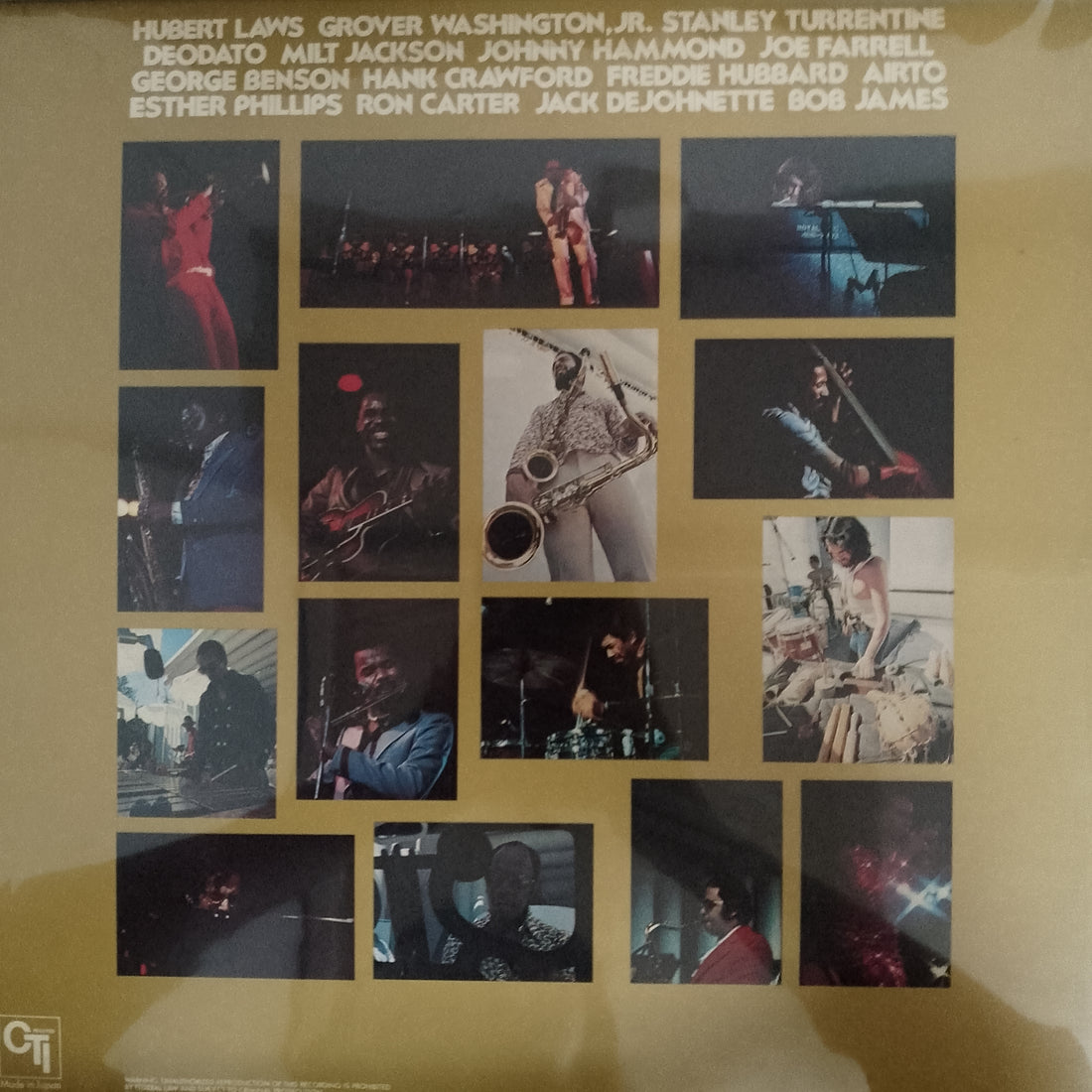 แผ่นเสียง CTI All-Stars - CTI Summer Jazz At The Hollywood Bowl Live Three Vinyl VG+