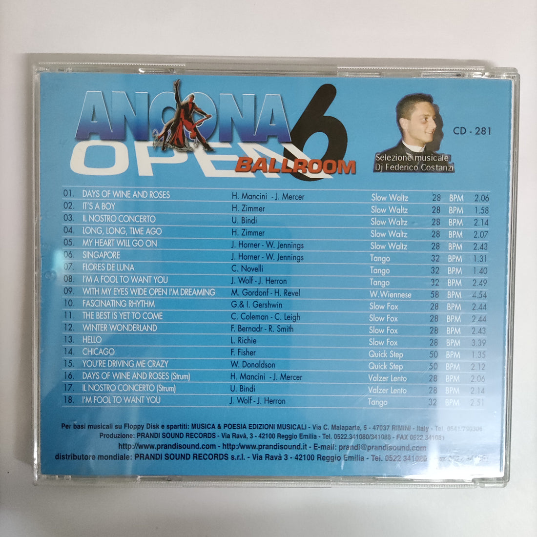 ซีดี Various - Ancona Open Ballroom Vol.6 CD VG+