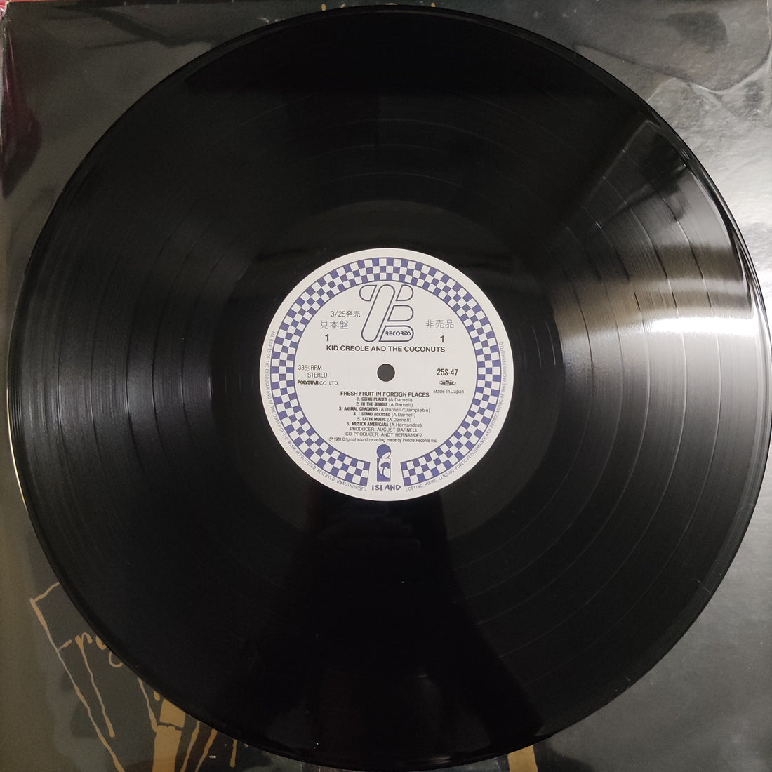 แผ่นเสียง Kid Creole And The Coconuts - Fresh Fruit In Foreign Places Vinyl VG+