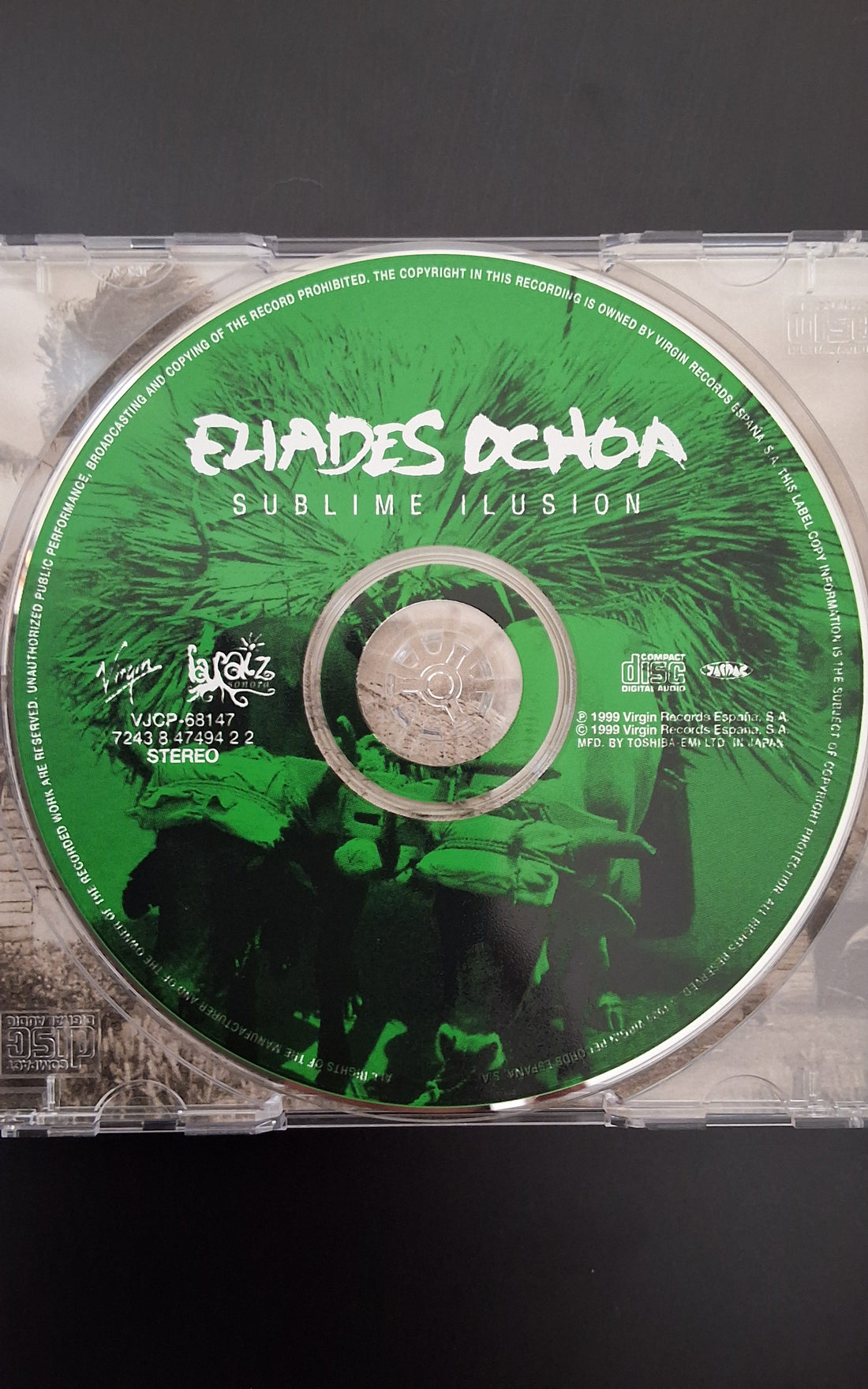 ซีดี Eliades Ochoa Y El Cuarteto Patria - Sublime Ilusion CD VG+