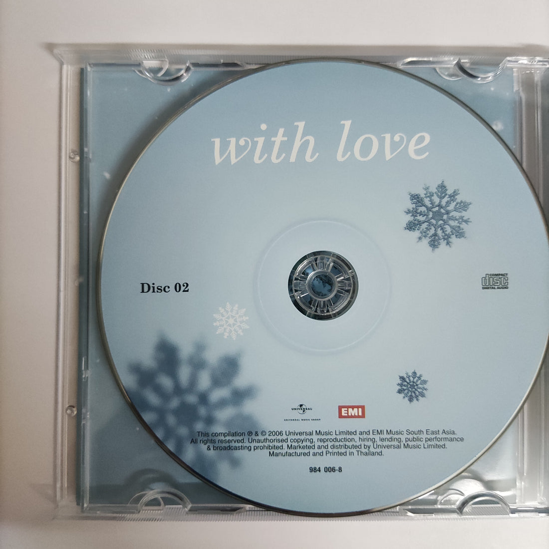 ซีดี Various - With Love CD NM 2CDs
