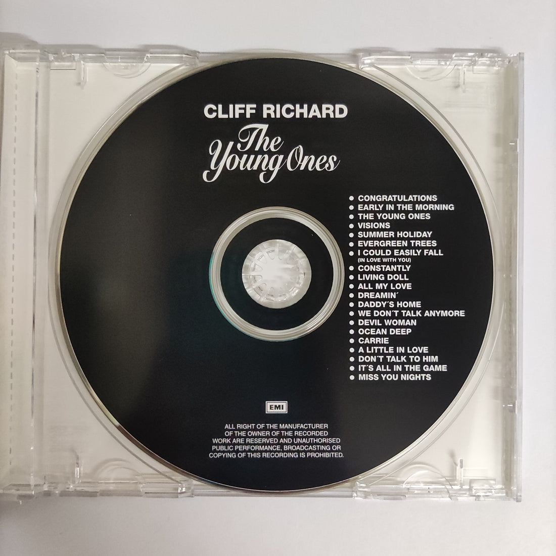 ซีดี Cliff Richard - The Young Ones CD NM