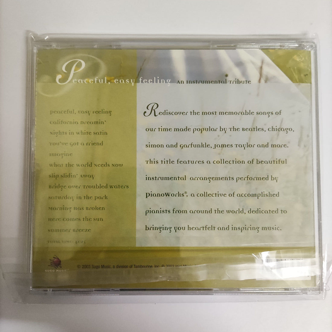 ซีดี Various - Peaceful Easy Feeling An Instrumental Tribute CD NM