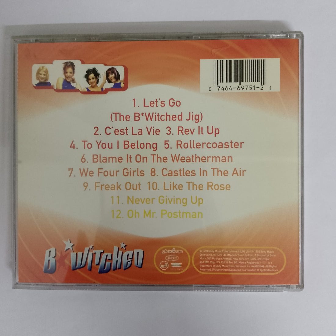 ซีดี B*Witched - B*Witched CD VG