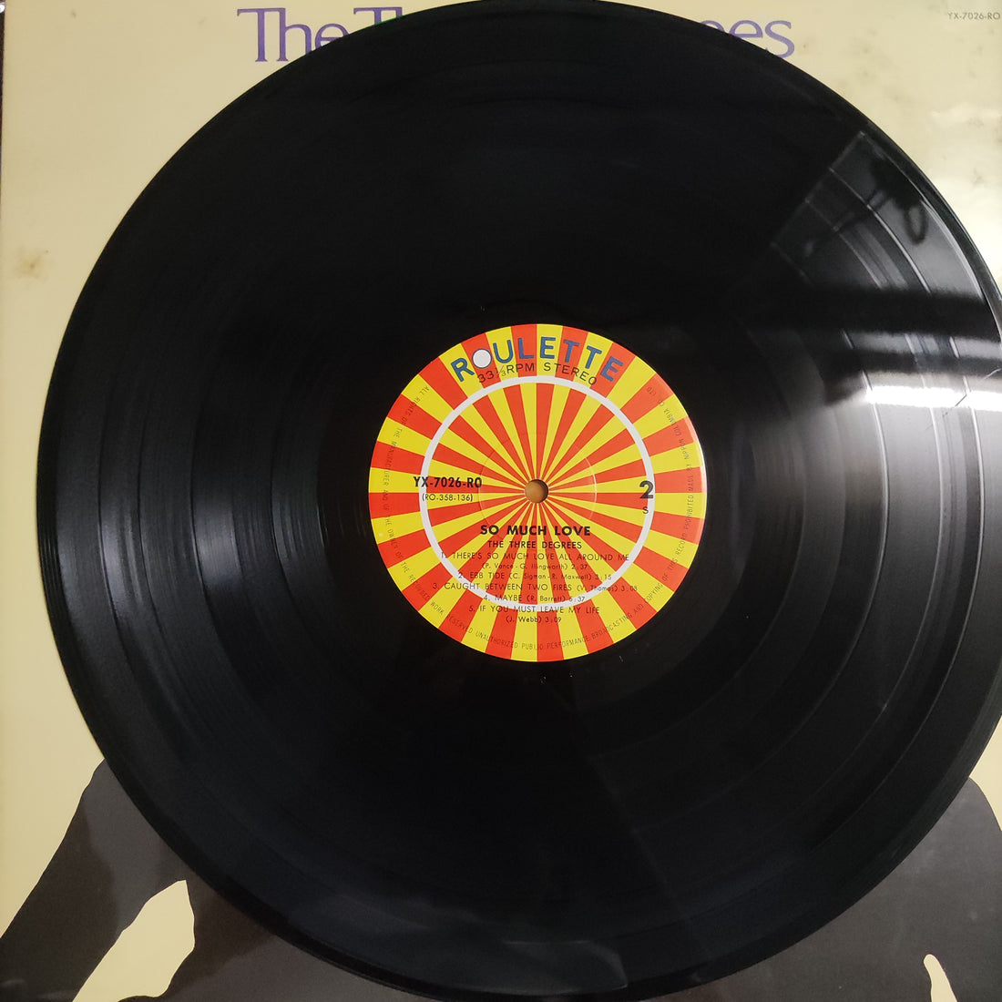 แผ่นเสียง The Three Degrees - So Much Love Vinyl VG+