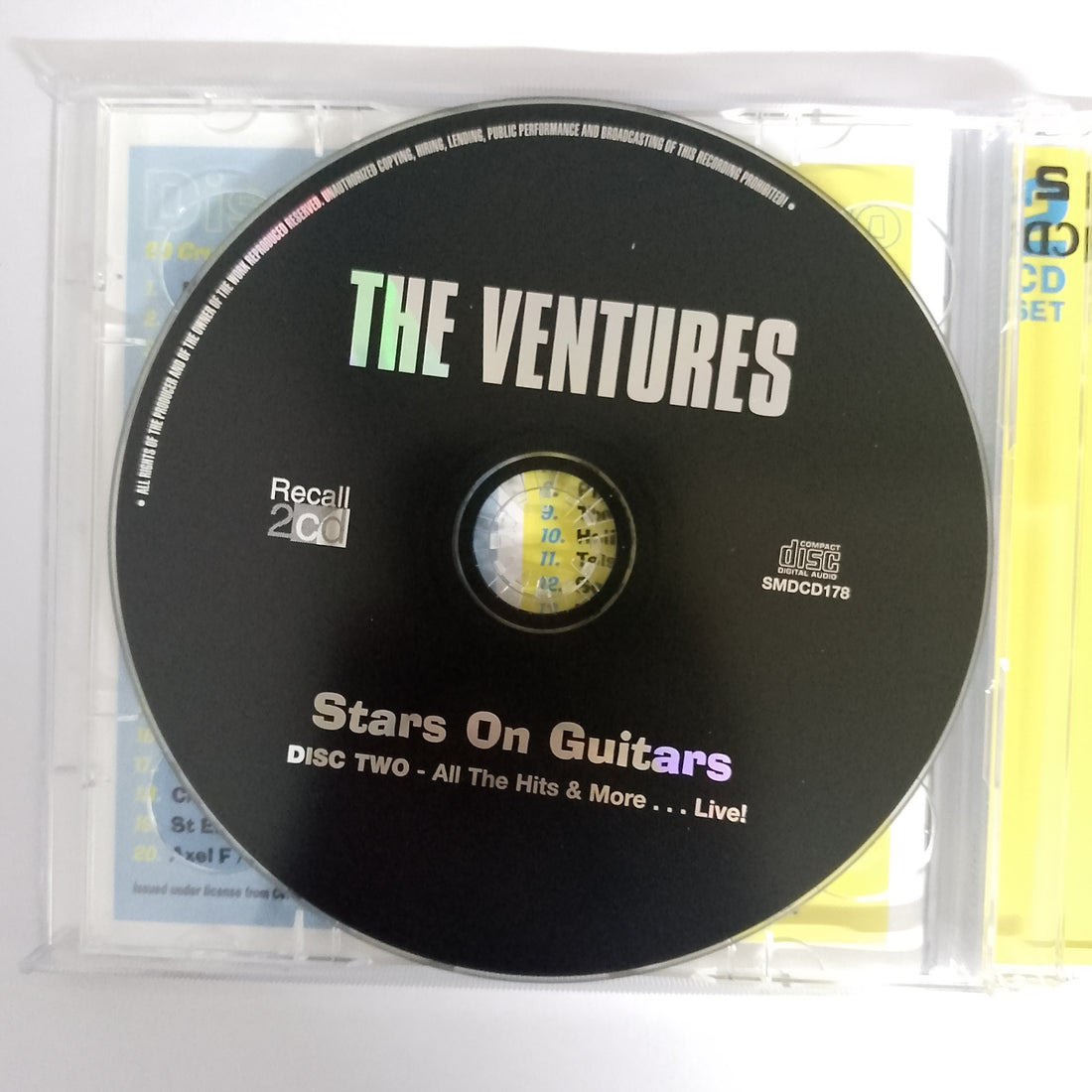 ซีดี The Ventures - Stars On Guitars CD NM 2CDs