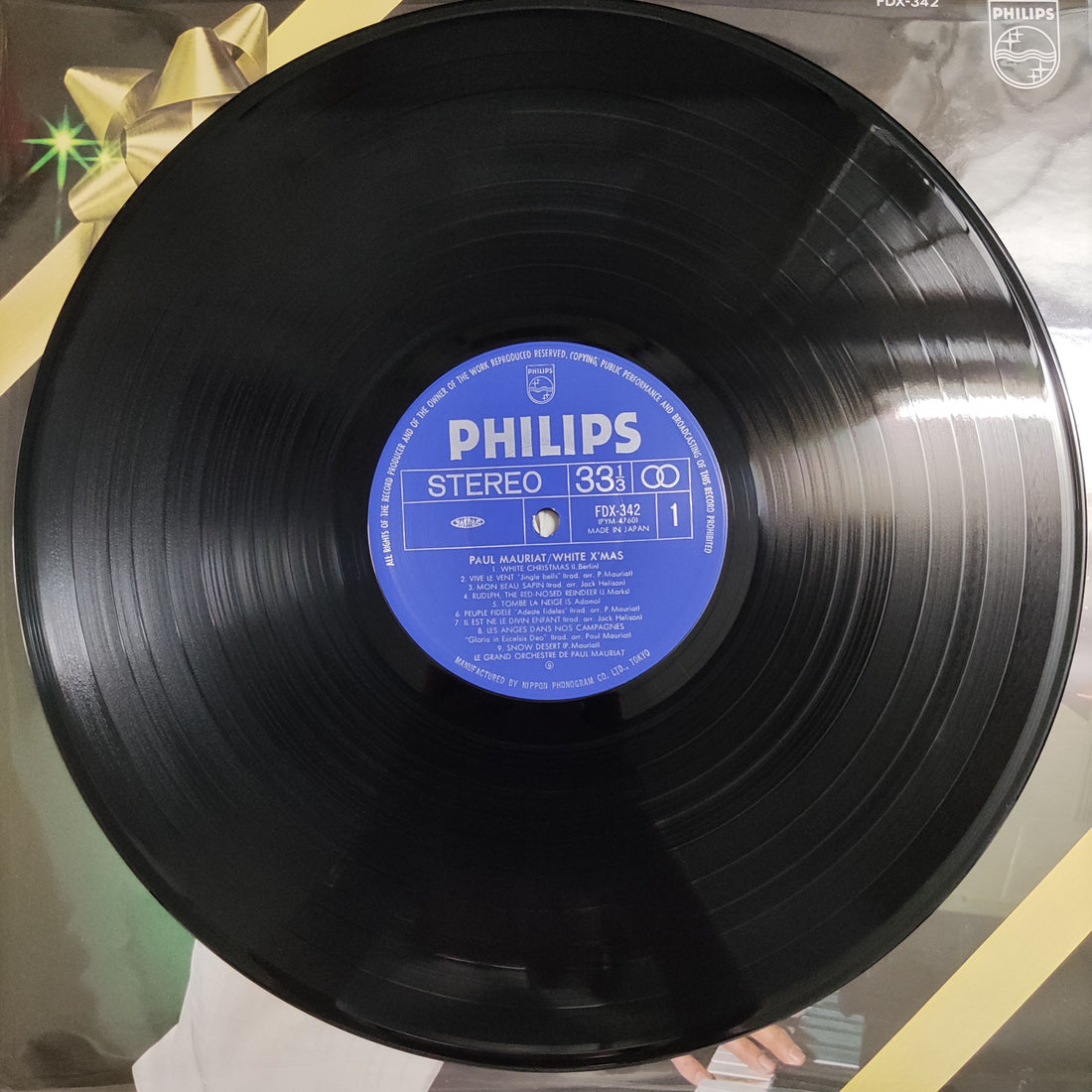 แผ่นเสียง Paul Mauriat - White Christmas Vinyl VG+