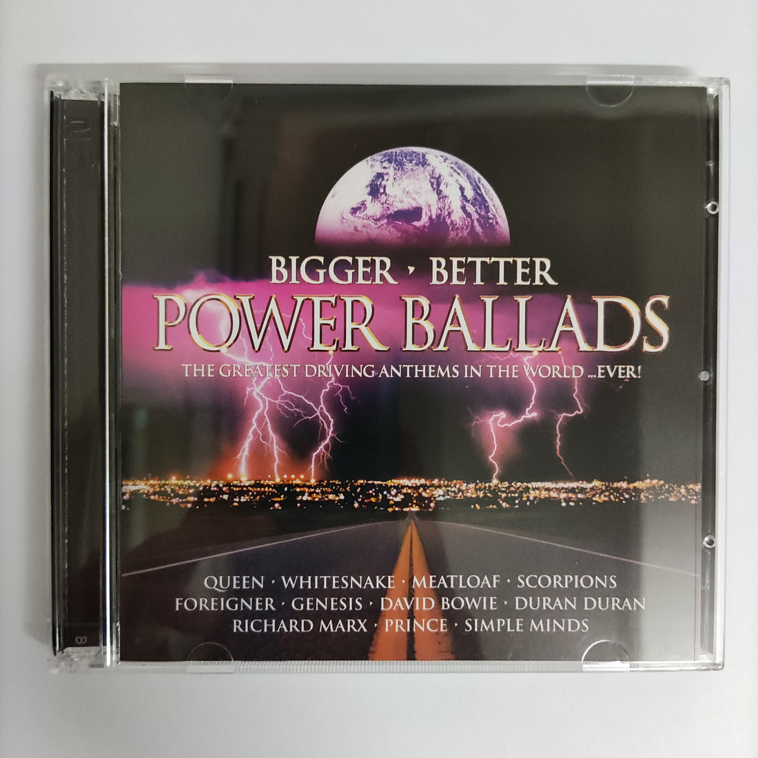 ซีดี Various - Bigger Better Power Ballads The Greatest Driving Anthems In The World Ever CD NM 2CDs