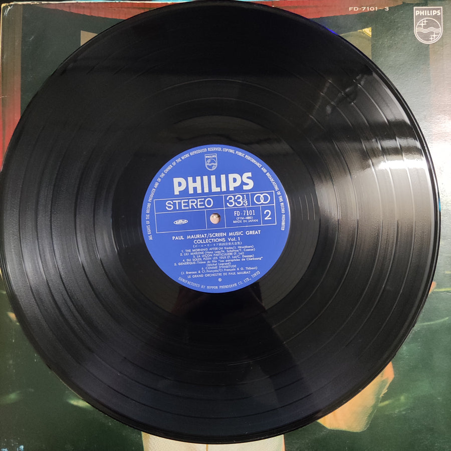 แผ่นเสียง Paul Mauriat - Screen Music Great Collections Vinyl VG+ 2LPs