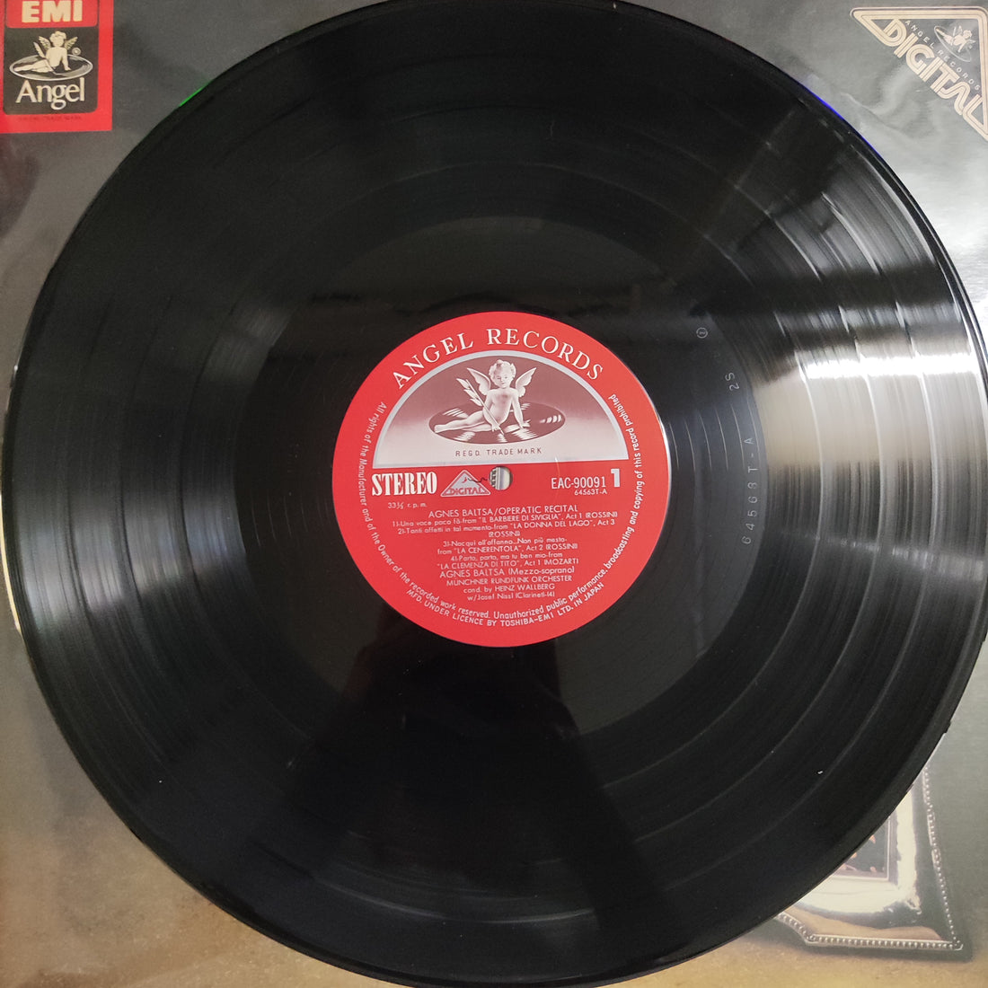 แผ่นเสียง Agnes Baltsa - Opern-Recital Vinyl VG+