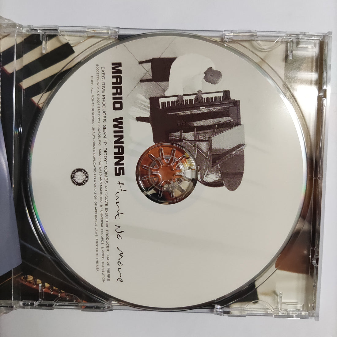 ซีดี Mario Winans - Hurt No More CD NM or M-