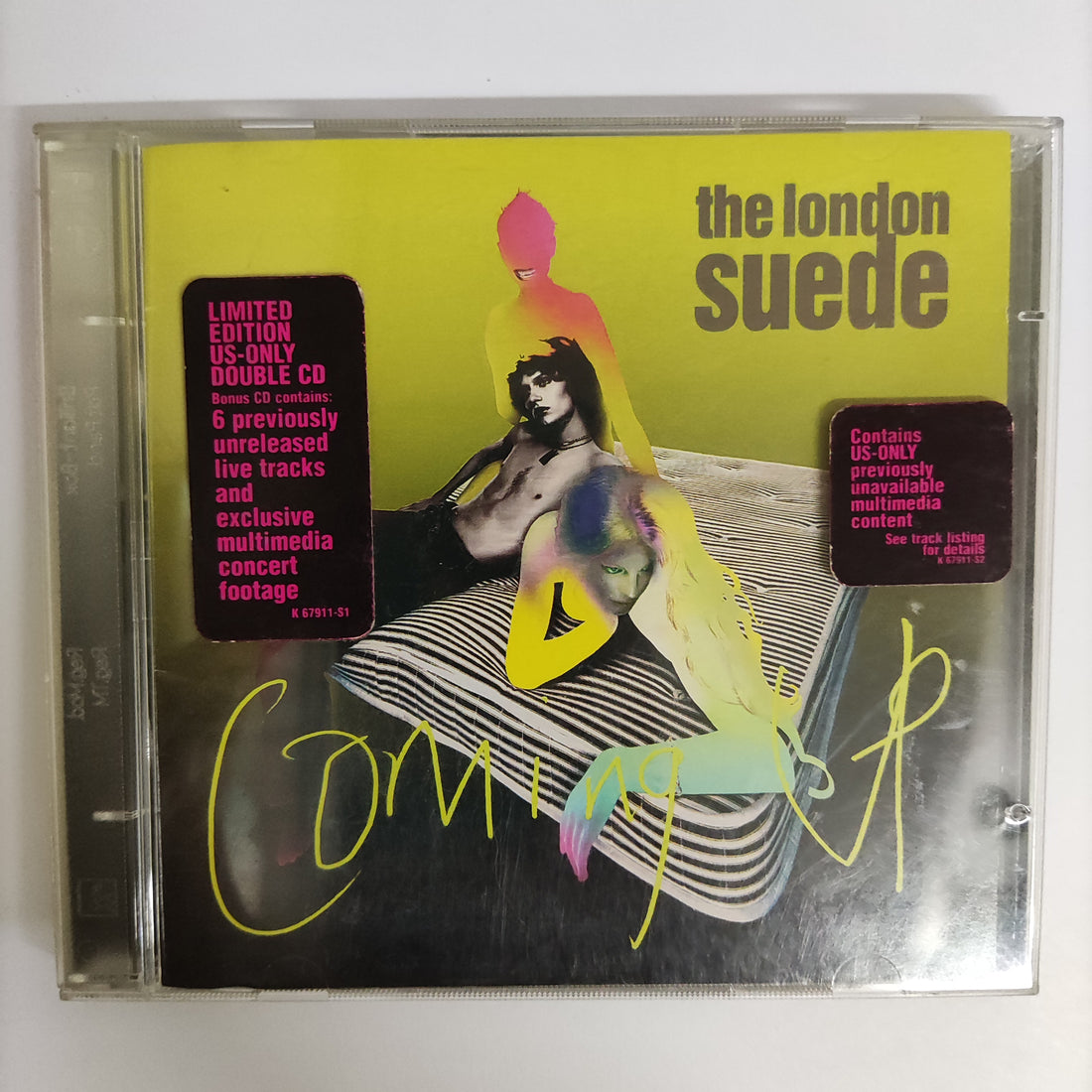 ซีดี London Suede - Coming Up CD VG+ 2CDs