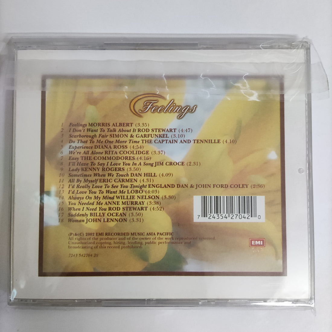 ซีดี Various - 18 Memorable Hits Feelings CD NM