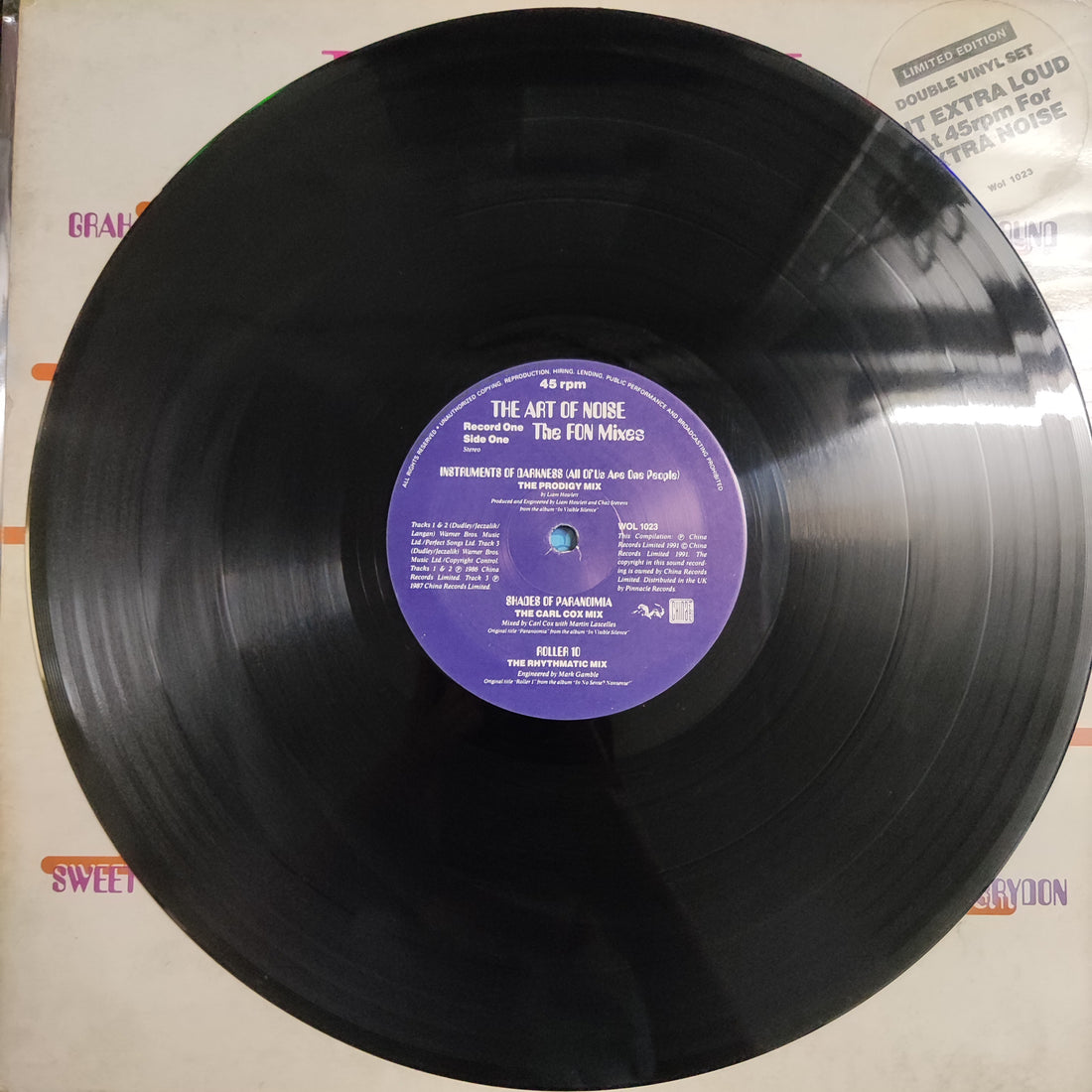 แผ่นเสียง The Art Of Noise - The FON Mixes Vinyl VG