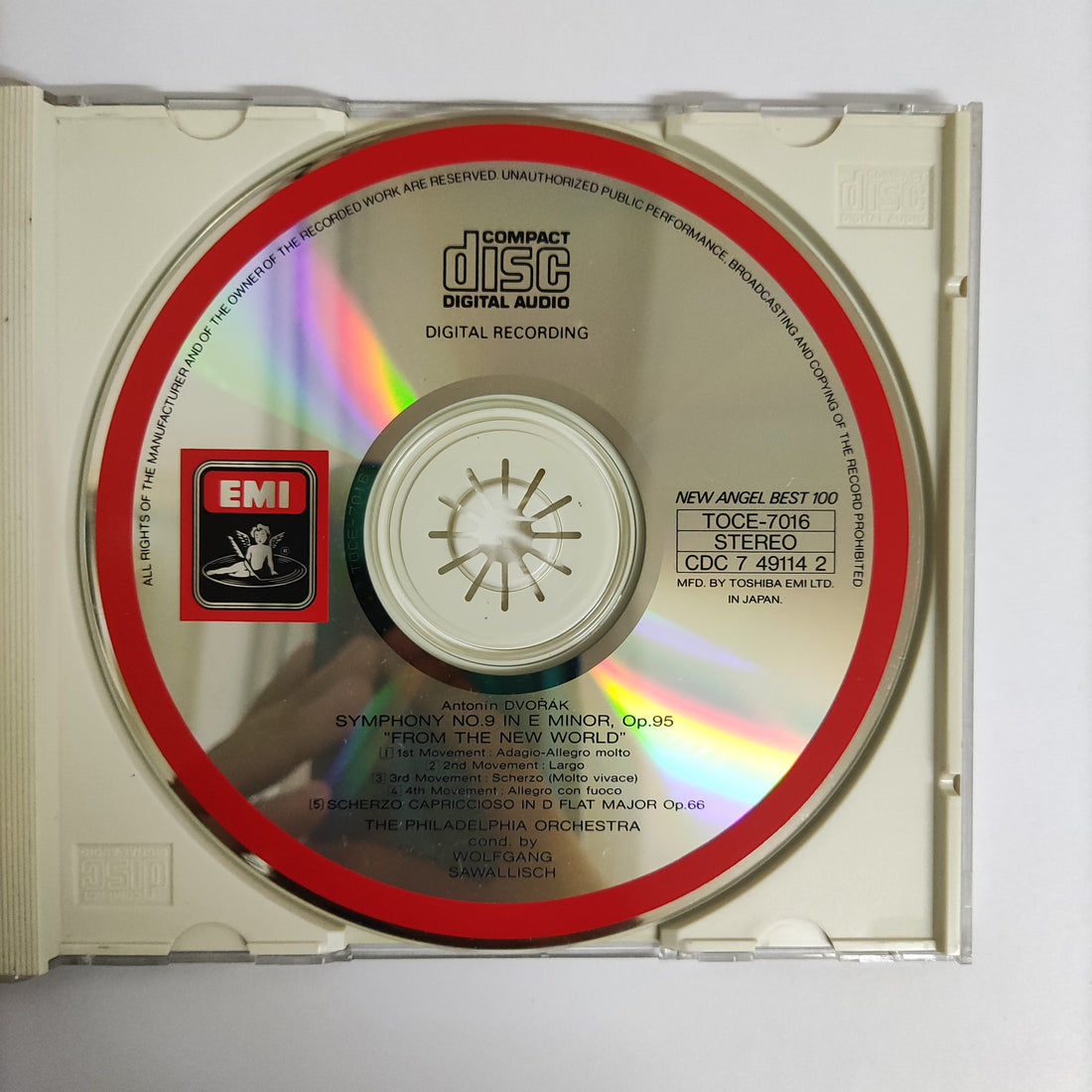 ซีดี Wolfgang Sawallisch - From The New World CD VG+