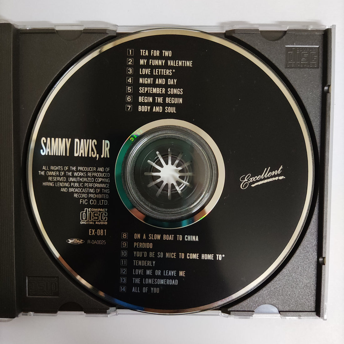 ซีดี Sammy Davis Jr CD VG+