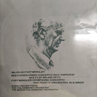 แผ่นเสียง Wilhelm Furtwangler - Edwin Fischer - Beethoven / Piano Concerto No.5 In E Flat Major Op.53 Vinyl VG+