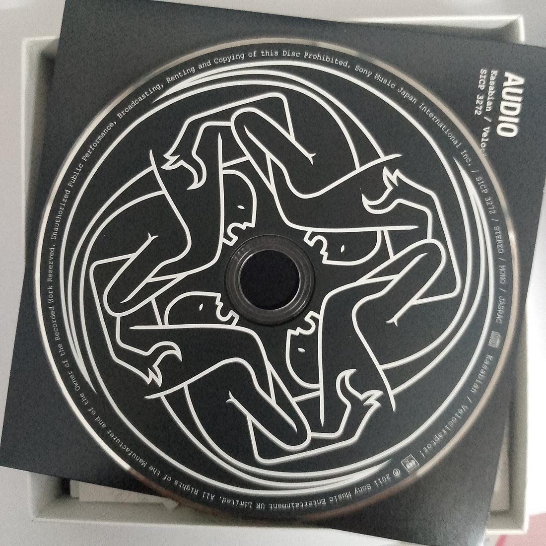 ซีดี Kasabian - Velociraptor! CD VG 1CD 1DVD