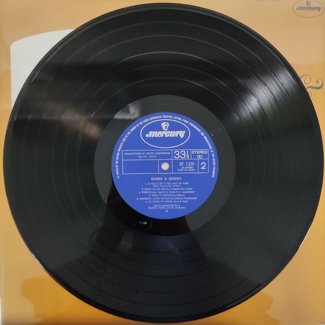 แผ่นเสียง Dinah Washington / Quincy Jones And His Orchestra - Queen & Quincy Vinyl VG+