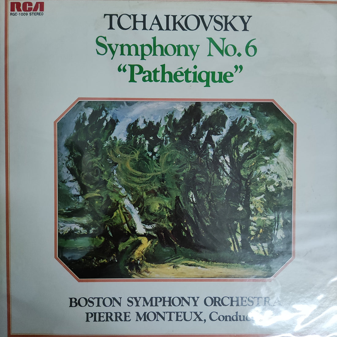 แผ่นเสียง Pierre Monteux - Boston Symphony / Tchaikovsky Symphony No.6 Pathétique Vinyl VG+