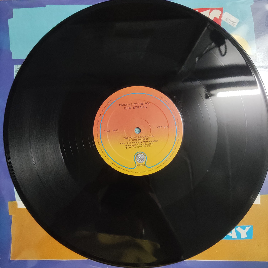 แผ่นเสียง Dire Straits – Twisting By The Pool Vinyl VG+