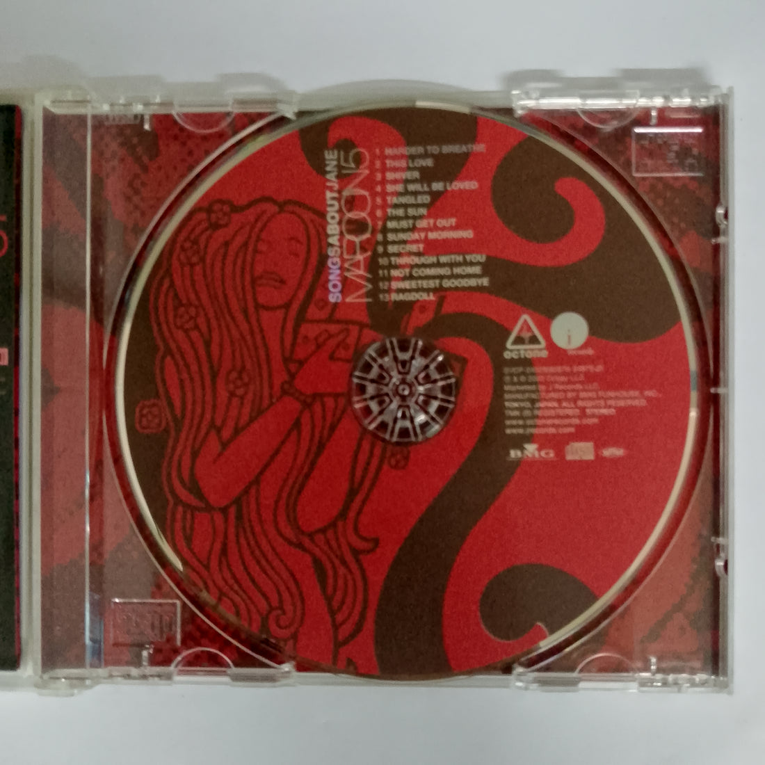ซีดี Maroon 5 - Songs About Jane CD VG