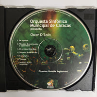 ซีดี Oscar D'León - Orquesta Sinfónica Municipal De Caracas Oscar D'León CD VG+