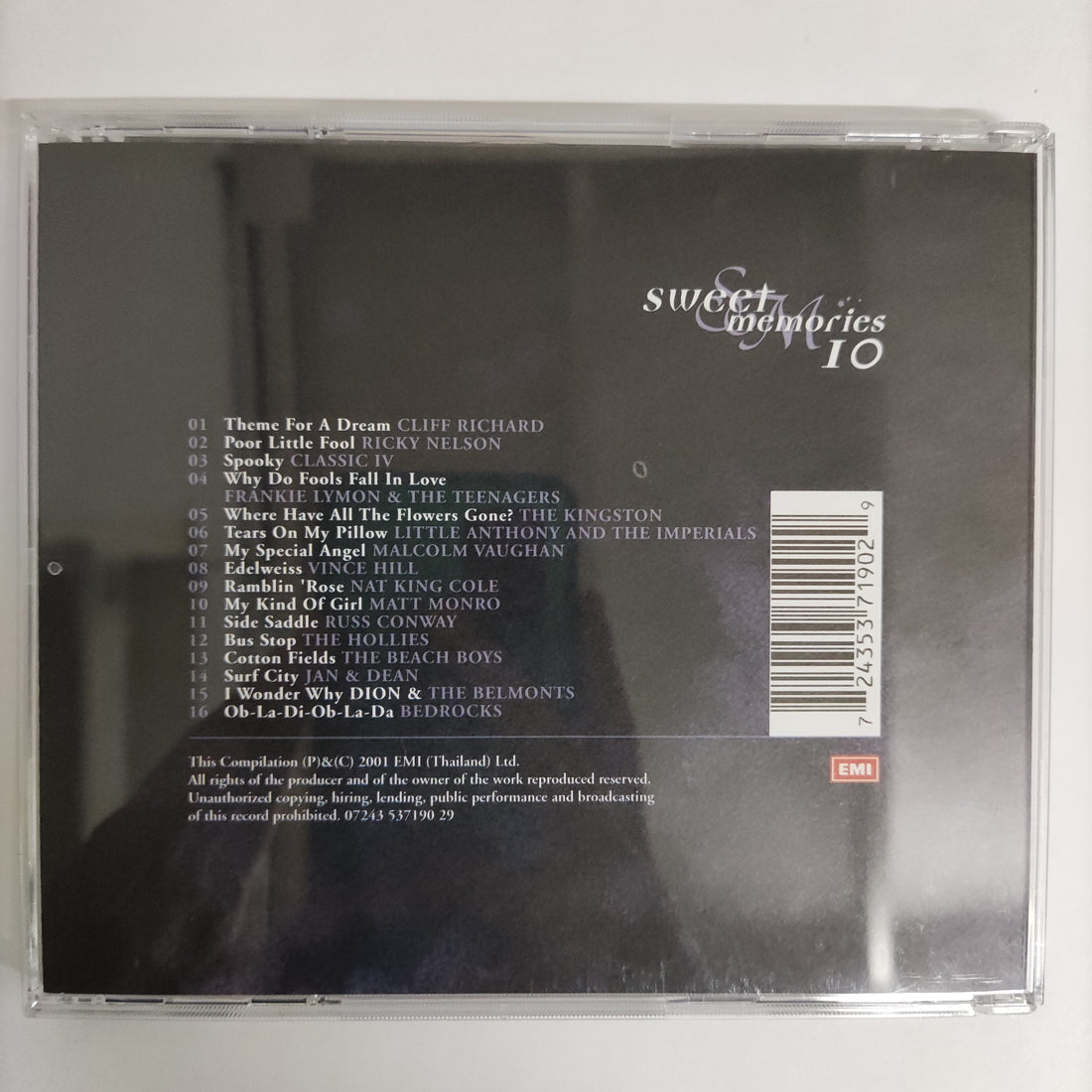 ซีดี Various - Sweet Memories 10 CD NM