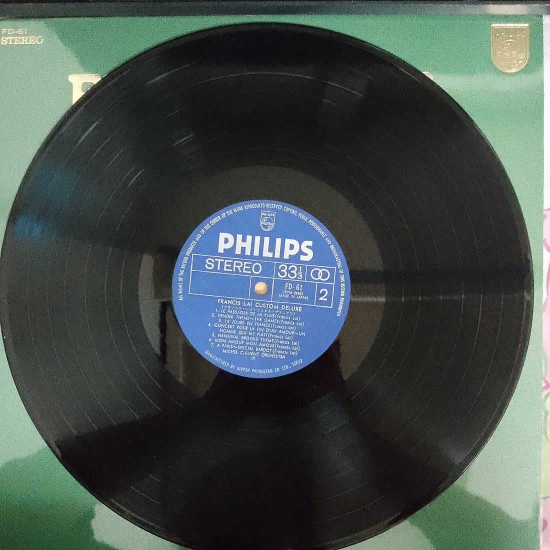 แผ่นเสียง Francis Lai - Custom Deluxe Vinyl VG+