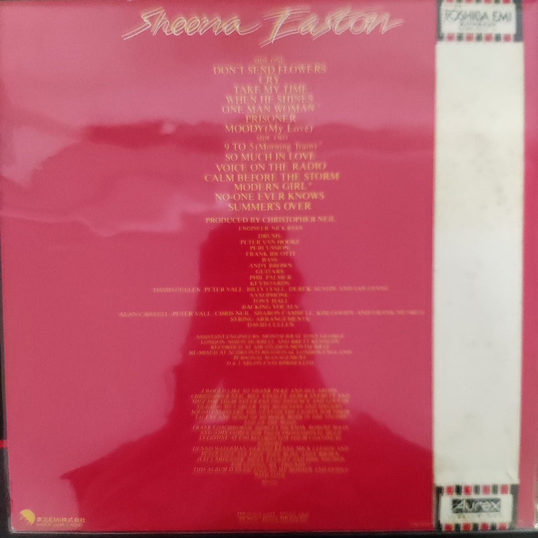 แผ่นเสียง Sheena Easton - Take My Time Vinyl VG+