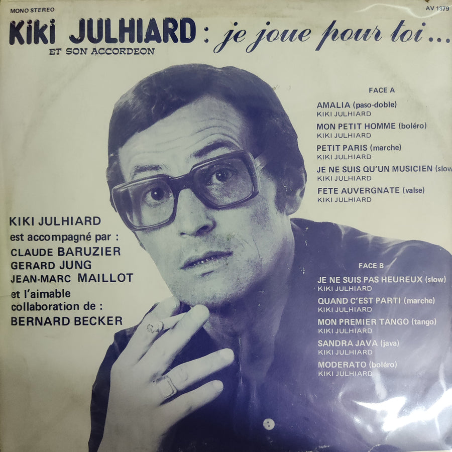 แผ่นเสียง Kiki Julhiard - Et Son Accordeon Vinyl VG