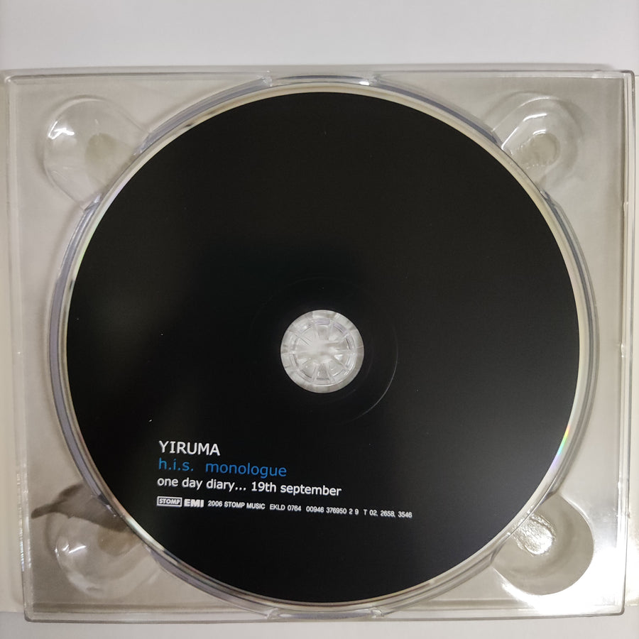 ซีดี Yiruma - H.i.s Monologue One Day Diary 19Th September CD VG+