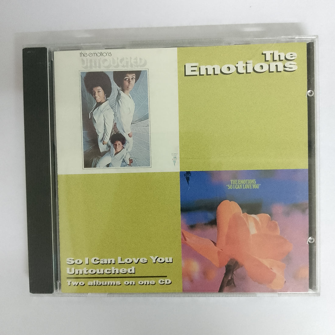 ซีดี The Emotions - So I Can Love You / Untouched CD VG+
