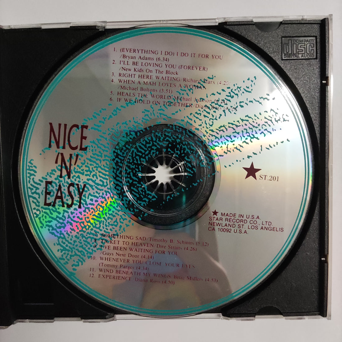 ซีดี Various - Nice N Easy EveryThing I Do I Do It For you CD VG+