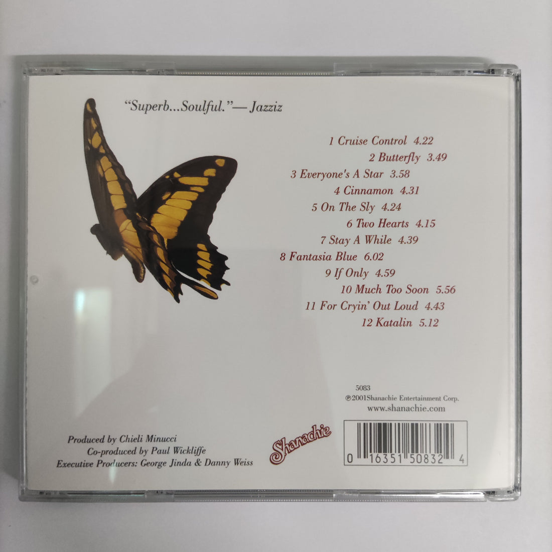 ซีดี Special Efx - Featuring Chieli Minucci Butterfly CD NM