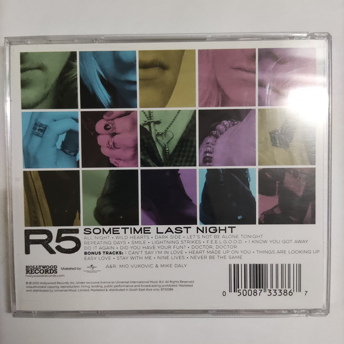 ซีดี R5 - Sometime Last Night CD NM or M-