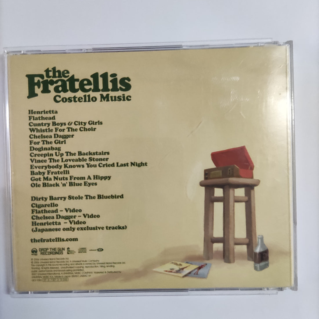 ซีดี The Fratellis - Costello Music CD VG+