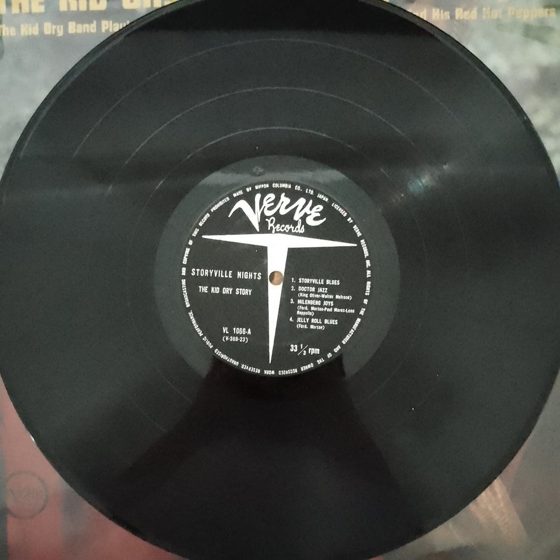 แผ่นเสียง Kid Ory - The Kid Ory Story: Storyville Nights Vinyl VG+