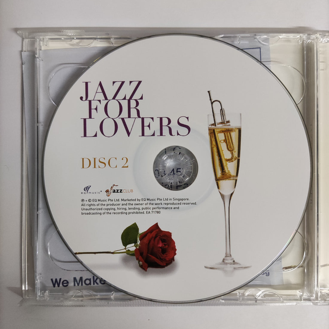 ซีดี Various - Jazz For Lovers CD VG+ 2CDs