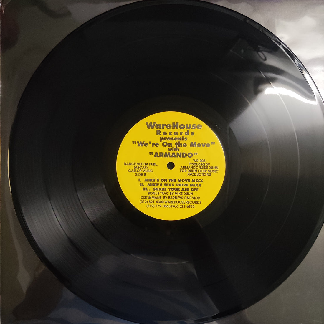 แผ่นเสียง Armando – We're On The Move Vinyl VG+